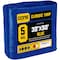Core Tarps Heavy Duty Tarp, 50 ft L x 0.5 mm H x 30 ft W, 5 Mil, Blue, Polyethylene CT-505-30X50 - alternate 1